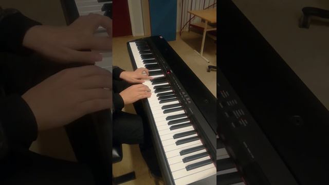 Undertale - Fallen Down reprise piano cover (wip) смотреть онлайн