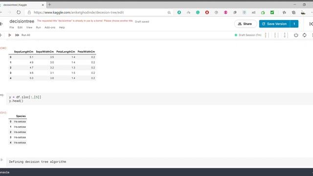 decision tree in python смотреть онлайн