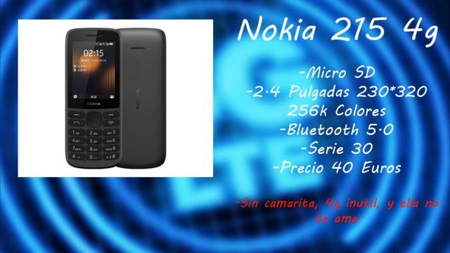Loquendo Nuevos Moviles Basicos Nokia 215 y 225 4g смотреть онлайн