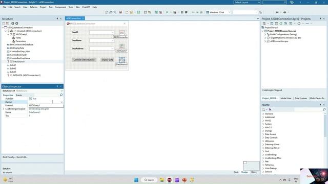 How to connect SQL server to Delphi | Delphi and MS SQL connection | D смотреть онлайн