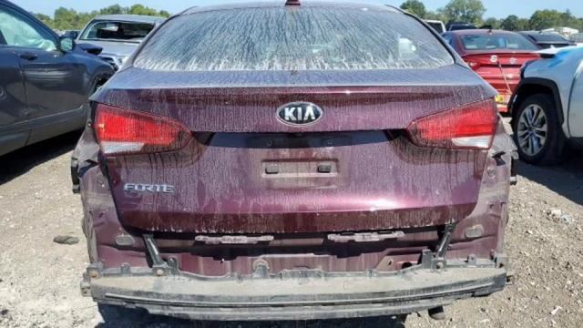 Kia Forte Lx 2018 Burgundy 2.0L 4 vin: 3KPFL4A79JE185386 смотреть онлайн