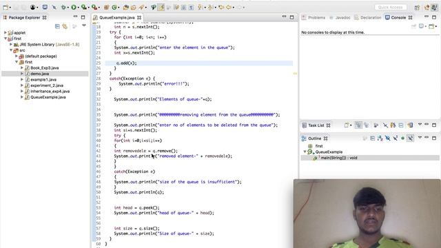 Queue Data structure || Java смотреть онлайн