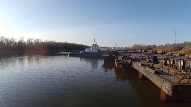 Баржа (закрытие навигации 2020 в Сибири) (2)/The barge (closing of navigation 2020 in Siberia) (2) смотреть онлайн