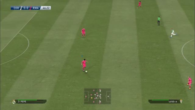 pes 15 manager mode:real madrid vs cordoba cf match day 1 смотреть онлайн