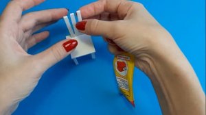 Как сделать домик с мебелью для куклы своими руками. #кукольныйдомик #craft #домиксмебелью