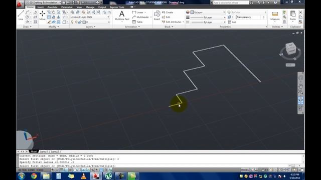 AutoCAD 2011 - 3D Extrude.mp4 смотреть онлайн