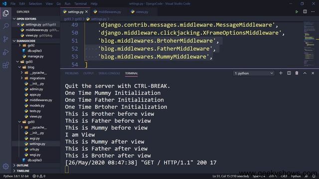 Middleware in Django (Hindi) смотреть онлайн