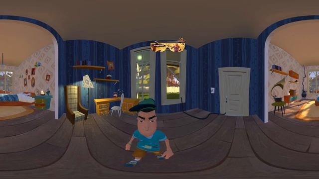 Hello Neighbor VR 360° 4K Virtual Reality Gameplay смотреть онлайн