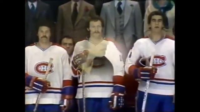 National Anthems Roger Doucet Montreal Canadiens vs Boston Bruins Game 2 1978 смотреть онлайн