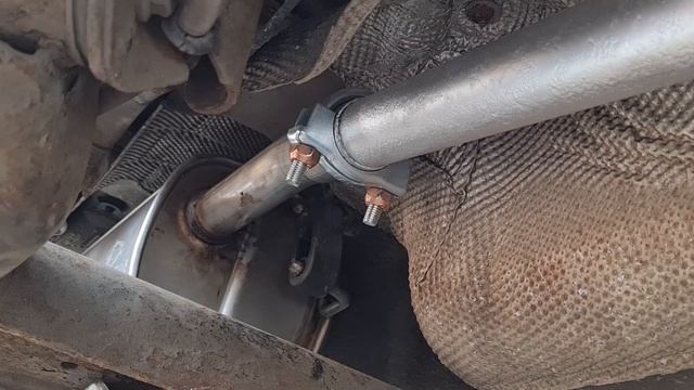 Ford Fusion Exhaust Replacement And Front Brake Overhaul