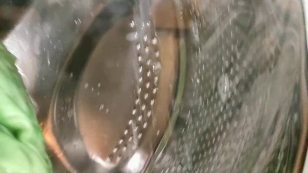 Another wash on Indesit WISL 85 cotton 60°C + cool experiment