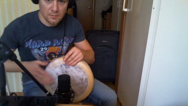 Turkish clay darbuka made by Russian craftsman смотреть онлайн