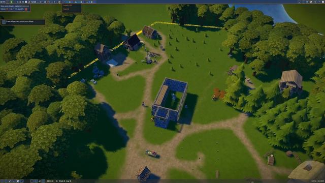 FOUNDATION Gameplay - Building a Rustic Church - Ep 2 смотреть онлайн