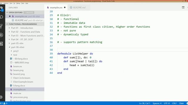 Functional Programming. Part 6. Erlang/Elixir смотреть онлайн