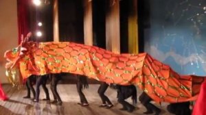 КИТАЙСКИЙ ТАНЕЦ "ДРАКОН", АНСАМБЛЬ "ФЕРЮЗА"