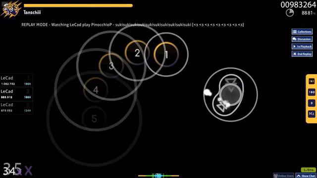 180 BPM Spacedstream GODMODE -Osu! смотреть онлайн