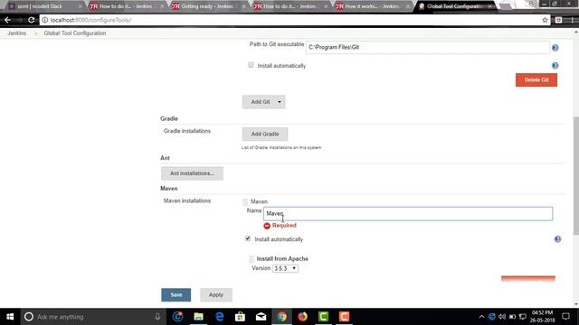 10.configuring Maven home in jenkins смотреть онлайн