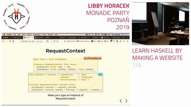 Libby Horacek - Learn Haskell by making a website 1/4 смотреть онлайн