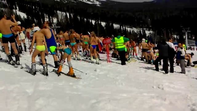 18/04/2015 ШЕРЕГЕШ Спуск в купальных костюмах(ПЕРЕД СТАРТОМ) смотреть онлайн