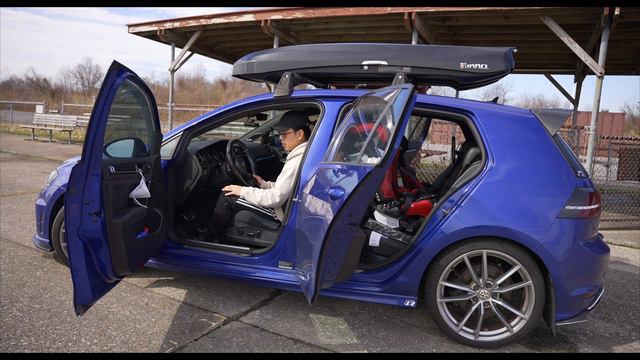 The ULTIMATE Dad Hatch with DIONO Car Seats | MK7 Golf R смотреть онлайн
