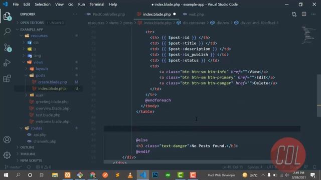 38 pagination | Pagination in Laravel, How to make pagination in Laravel, CDL Career Development La смотреть онлайн