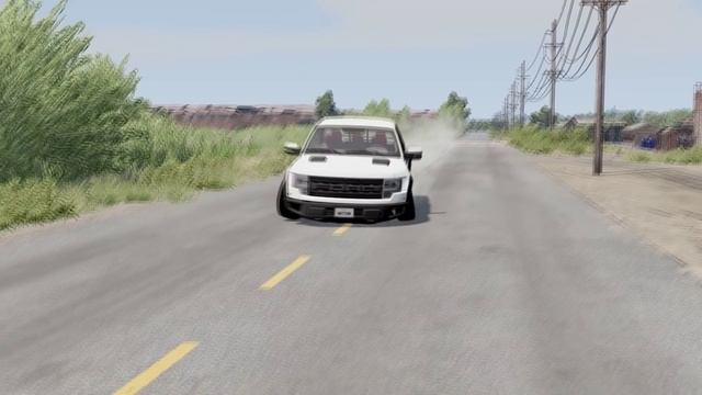 автомобили против бетонного столба столба в BeamNg drive смотреть онлайн