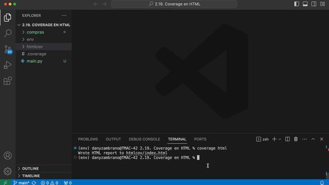 2.19. Python | Coverage en HTML смотреть онлайн