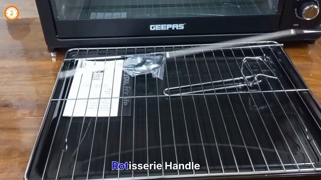 Unboxing of Electric Oven | Geepas Electric Oven with Convection & Rotisserie G04406-CV смотреть онлайн