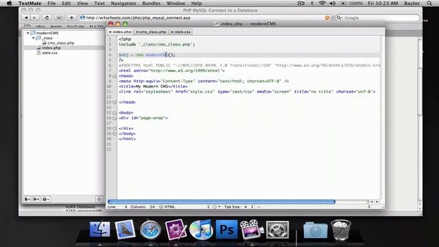 YouTube How to create a CMS with PHP Part 2 Getting rows from our database смотреть онлайн