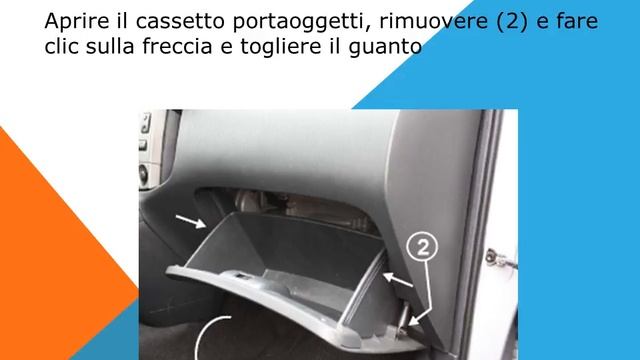 Tutorial come sostituire il filtro abitacolo climatizzatore antipolline nella Toyota Corolla Verso смотреть онлайн