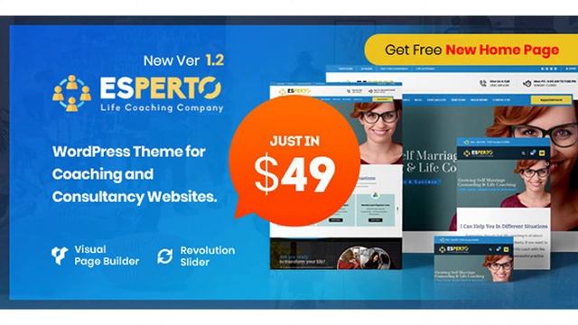 Esperto - A Consultancy and Coaching WordPress Theme | Themeforest Website Templates and Themes смотреть онлайн