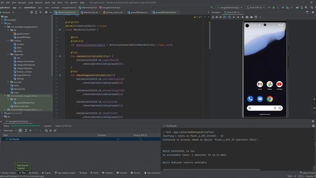 Testing with espresso an JUnit in android studio смотреть онлайн