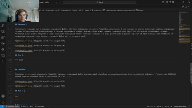 Подготовка отчёт по лабораторной работе 12 по предмету операционные системы смотреть онлайн