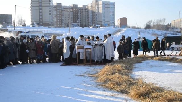Освящение купели в Бердске смотреть онлайн