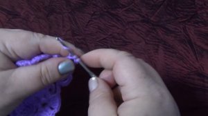 Туника из квадратных мотивов крючком.