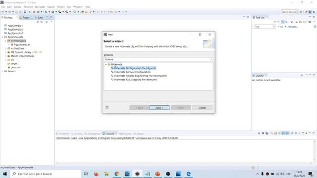 Hibernate - Video 3 - Configuración inicial смотреть онлайн