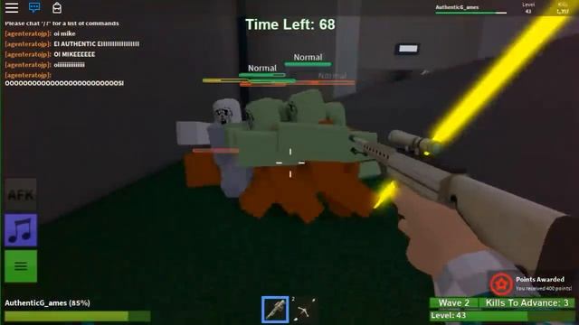 Roblox - PAC VIROU ZUMBI !! (Roblox Zombie Rush ) смотреть онлайн