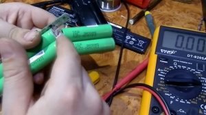 Разборка аккумулятора от ноутбука Samsung AA-PB9NC6B