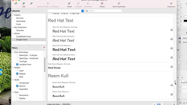 Working with Google Fonts | Corel Font Manager for Mac смотреть онлайн