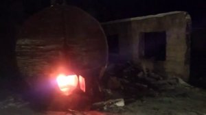 углевыжигательная печь газует