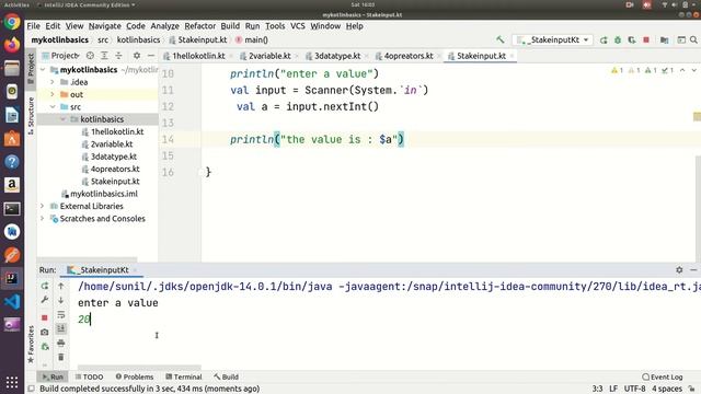 How to take input from user in kotlin Part #7 смотреть онлайн