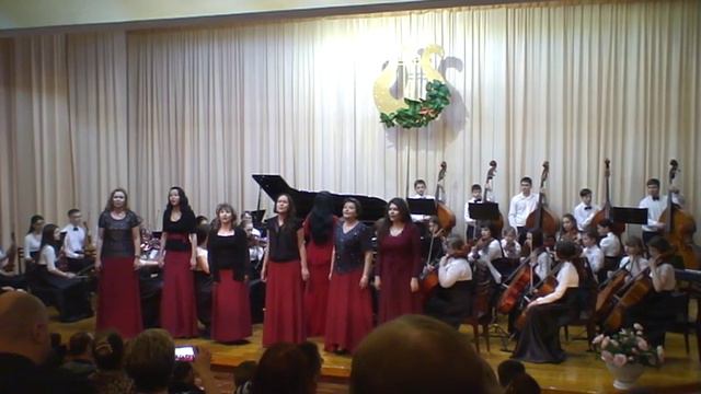 Вокальный ансамбль преподавателей Городской детской музыкальной школы г. Воркуты смотреть онлайн