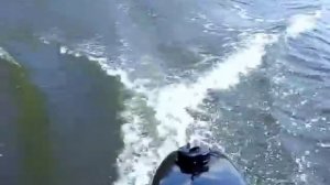 Лодочный мотор Allpass  2.6 л.с. Первый выход на воду