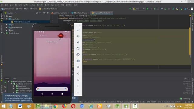 Cara Mengatasi ERR CLEARTEXT NOT PERMITED ketika membuka Aplikasi Webview yang Kita Buat смотреть онлайн