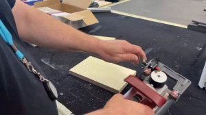 Ламельный фрезер Lamello Zeta 2, работа с Clamex