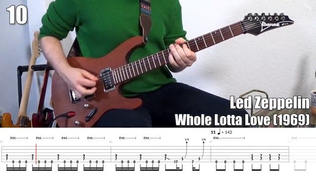 20 Метал-риффов - 20 Metal Guitar Riffs (Табулатура) Guitar Tutorial TABS смотреть онлайн