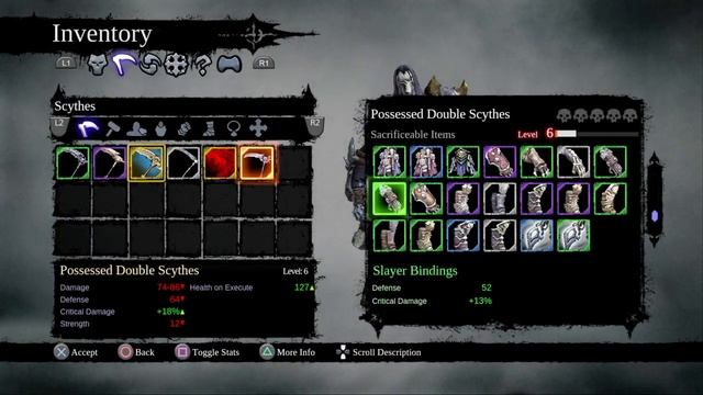 Darksiders II Deathinitive Edition How to triple the stats on any possessed weapon смотреть онлайн
