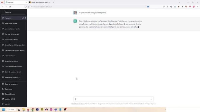 CHAT GPT e fine del mondo con l'INTELLIGENZA ARTIFICIALE di OPENAI смотреть онлайн