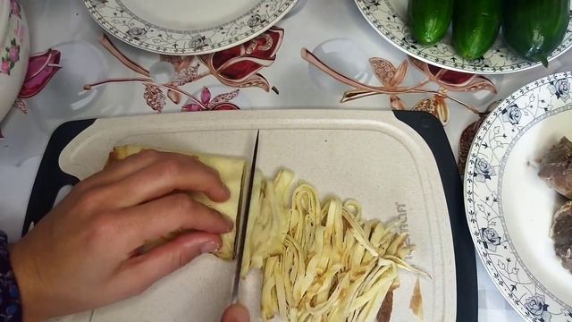 Салаты с Маринованными Огурцами
