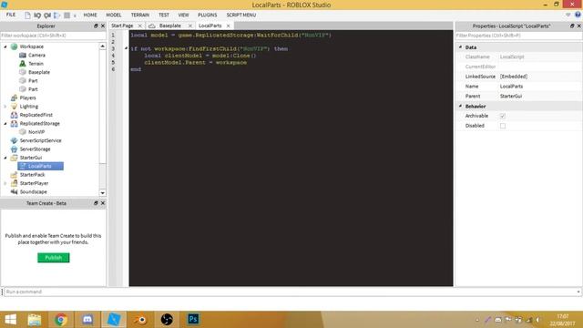 Roblox - Local parts! Scripting Tutorial смотреть онлайн